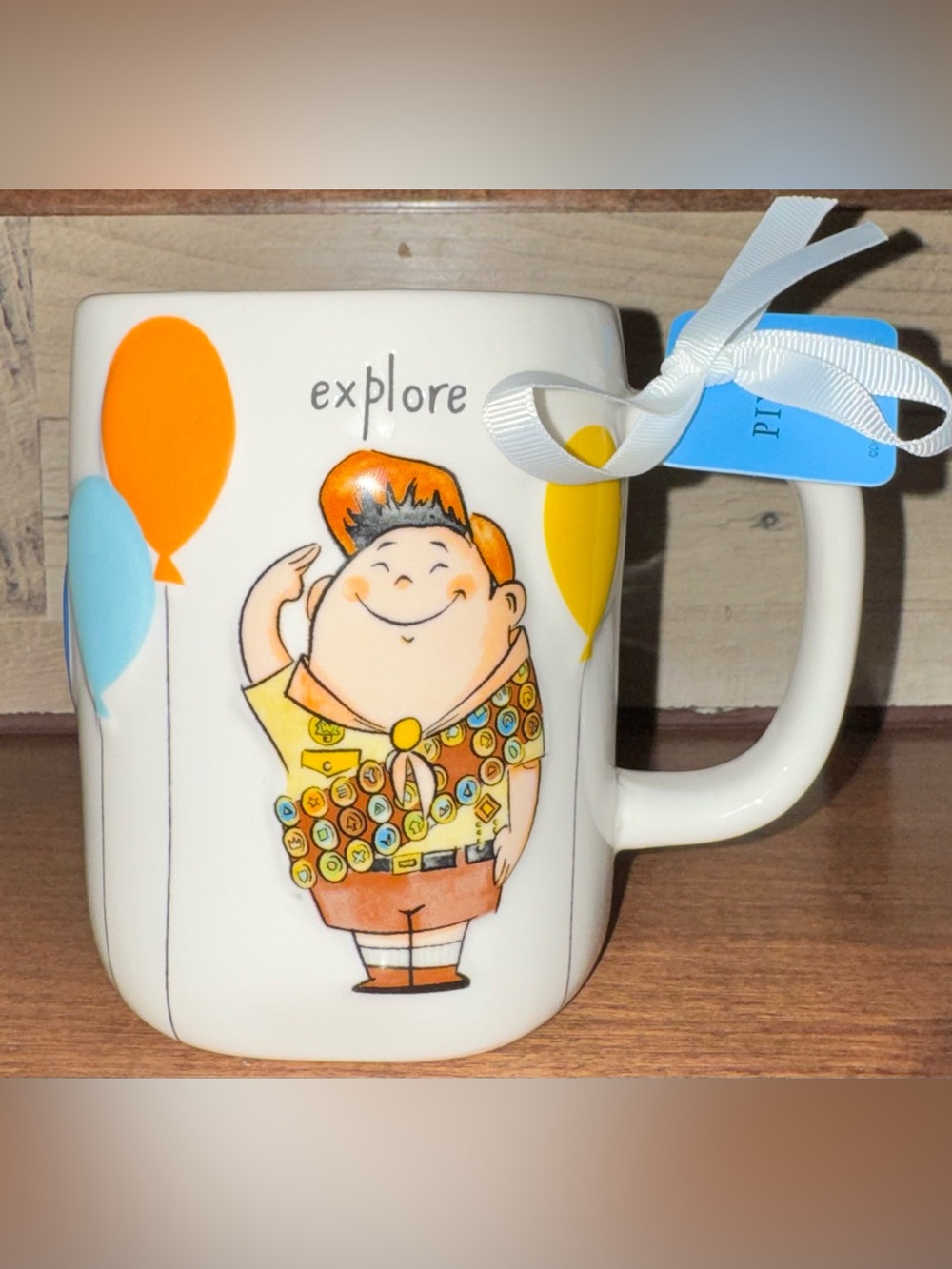 Super Cute 🥰 Disney Pixar "UP" Russell Wilderness "explore"  mug